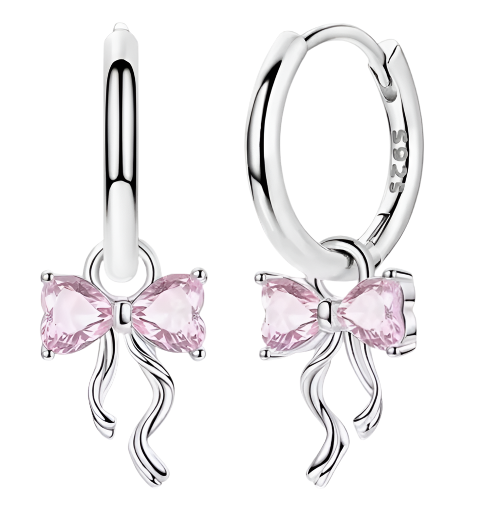 The Pink Rosie Ribbons Bow Huggies