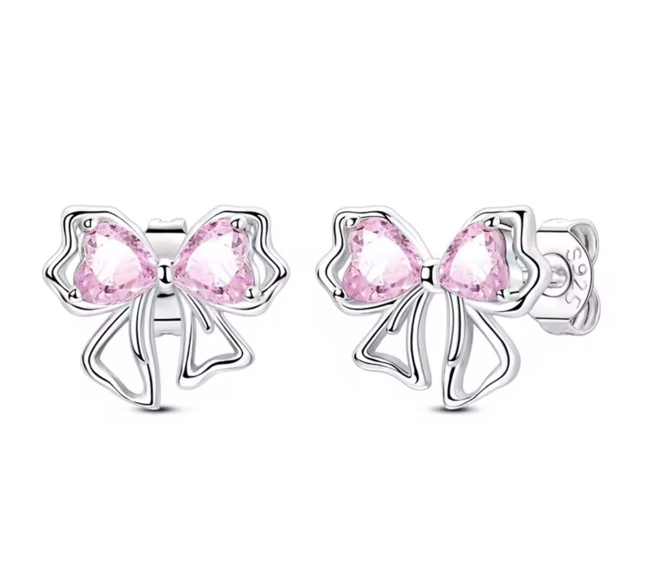The Pink Pretty Girl Studs
