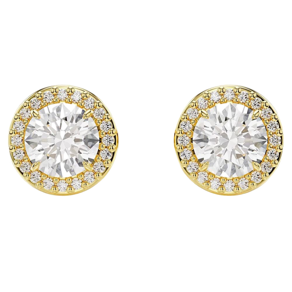 The Gold Sparkling Halo Harmony Studs