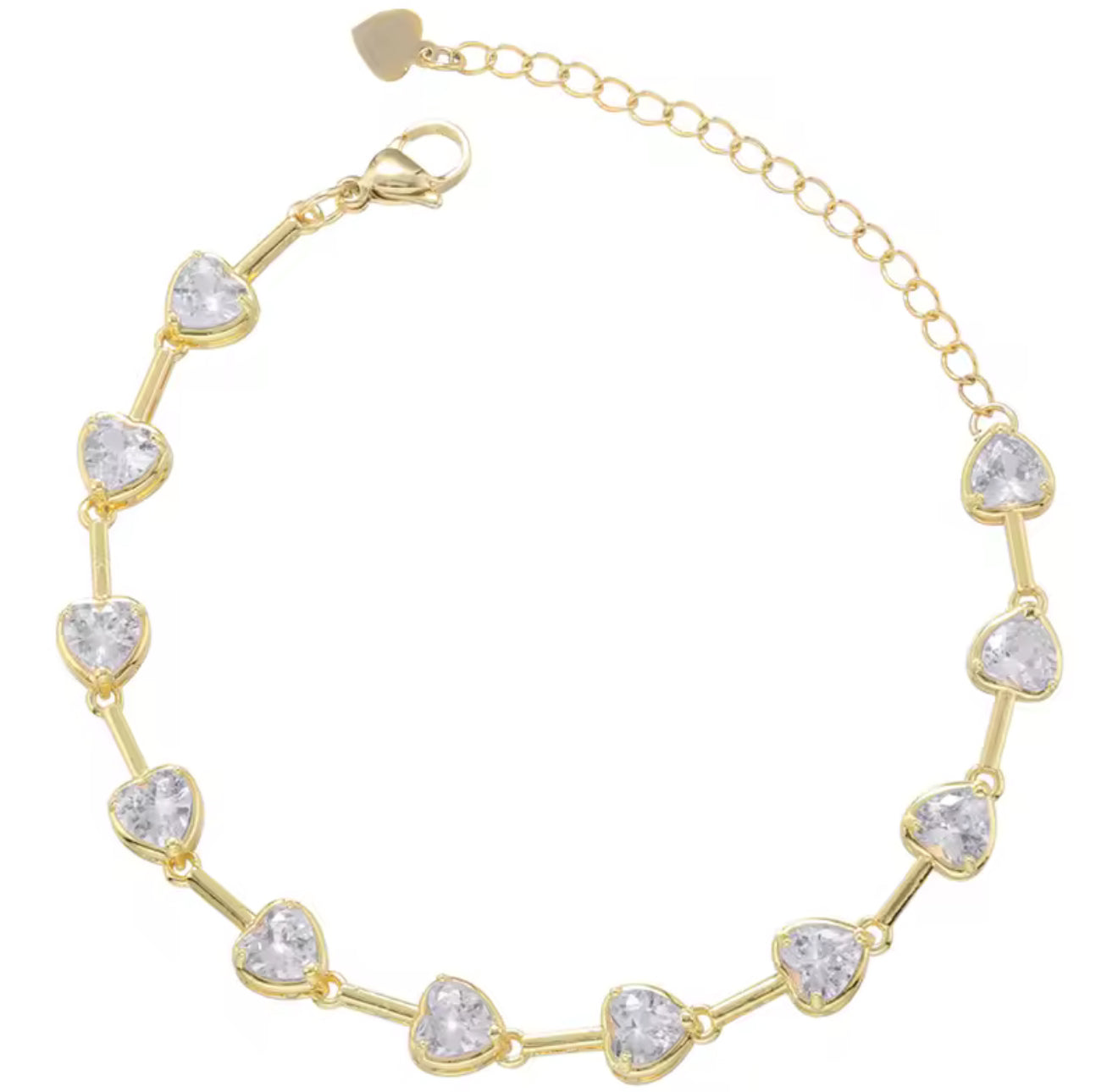 The Golden Gemstone Love Spell Bracelet