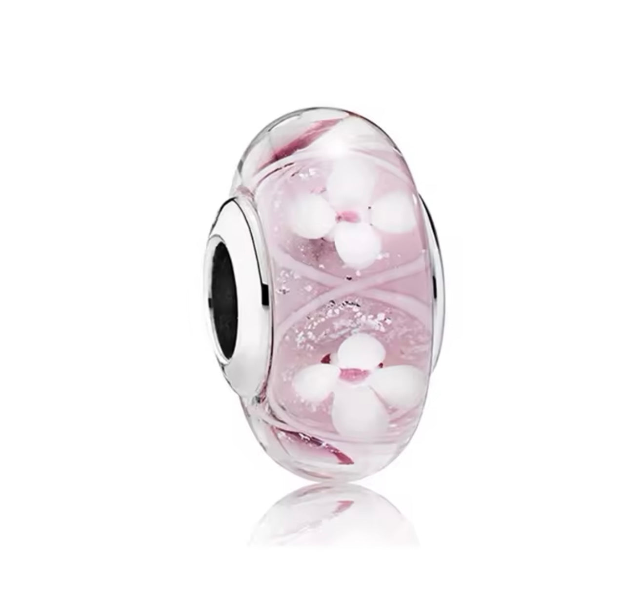 The Floral Glass Sophisticate Charm