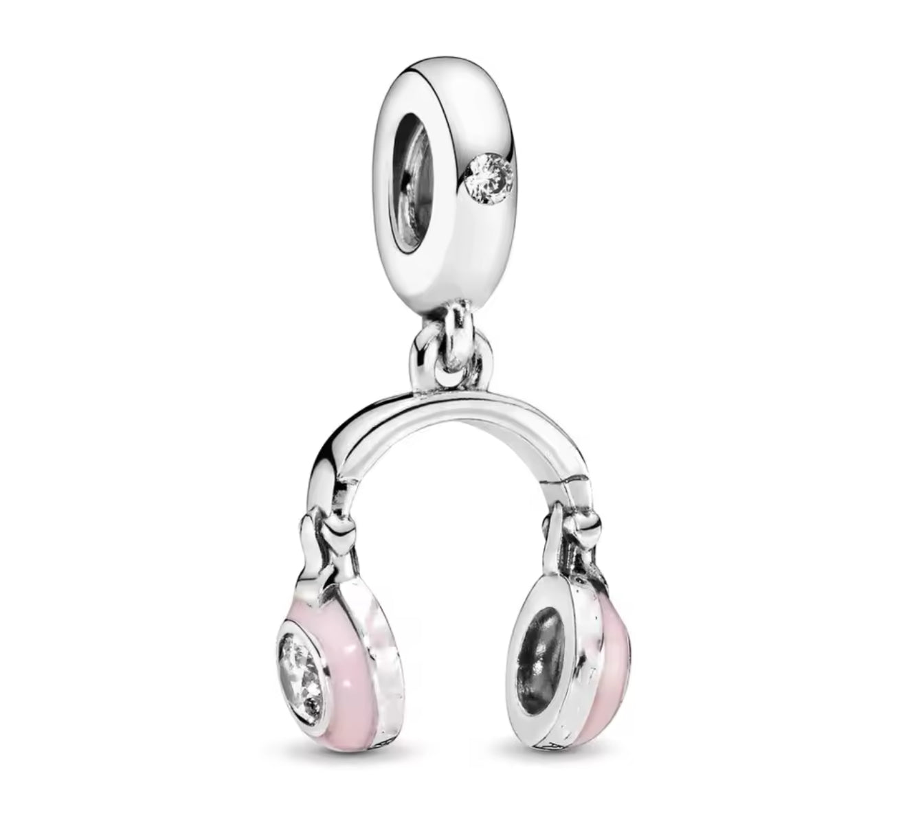 The Pink Headphones Charm