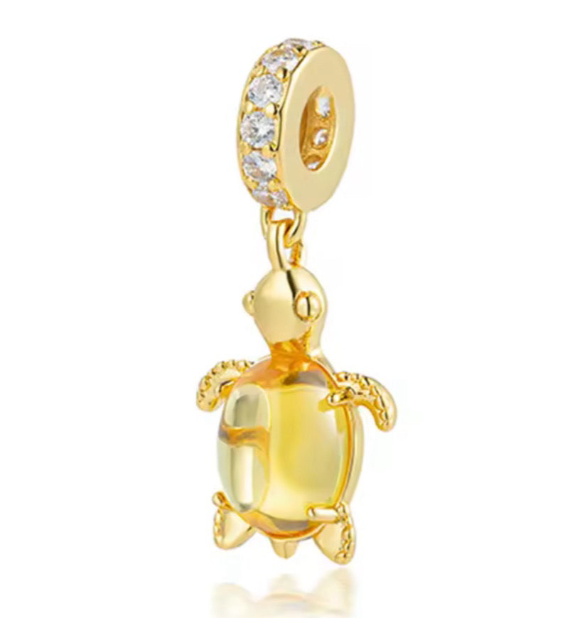 The Golden Limited Edition Maldivian Turtle Charm
