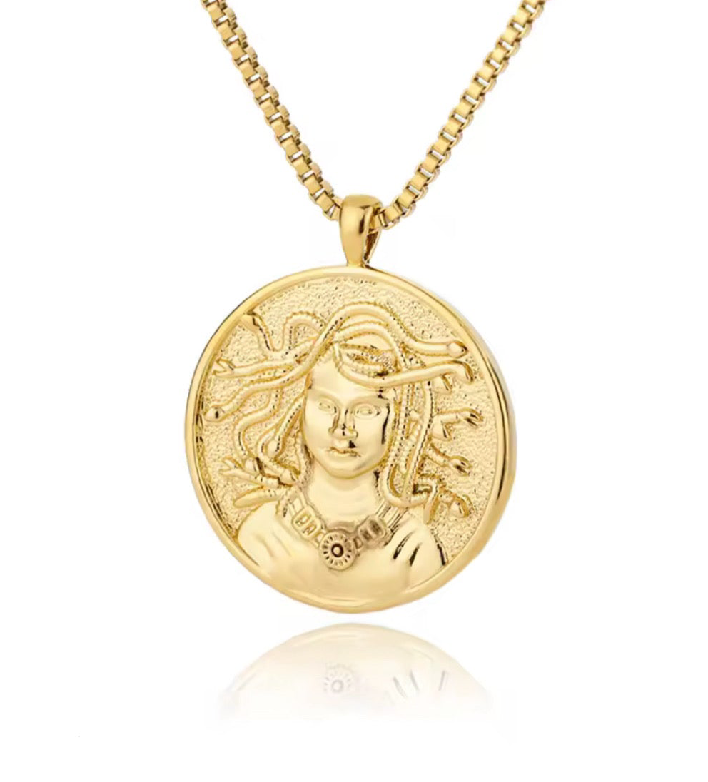 The Goddess Medusa Pendant Necklace