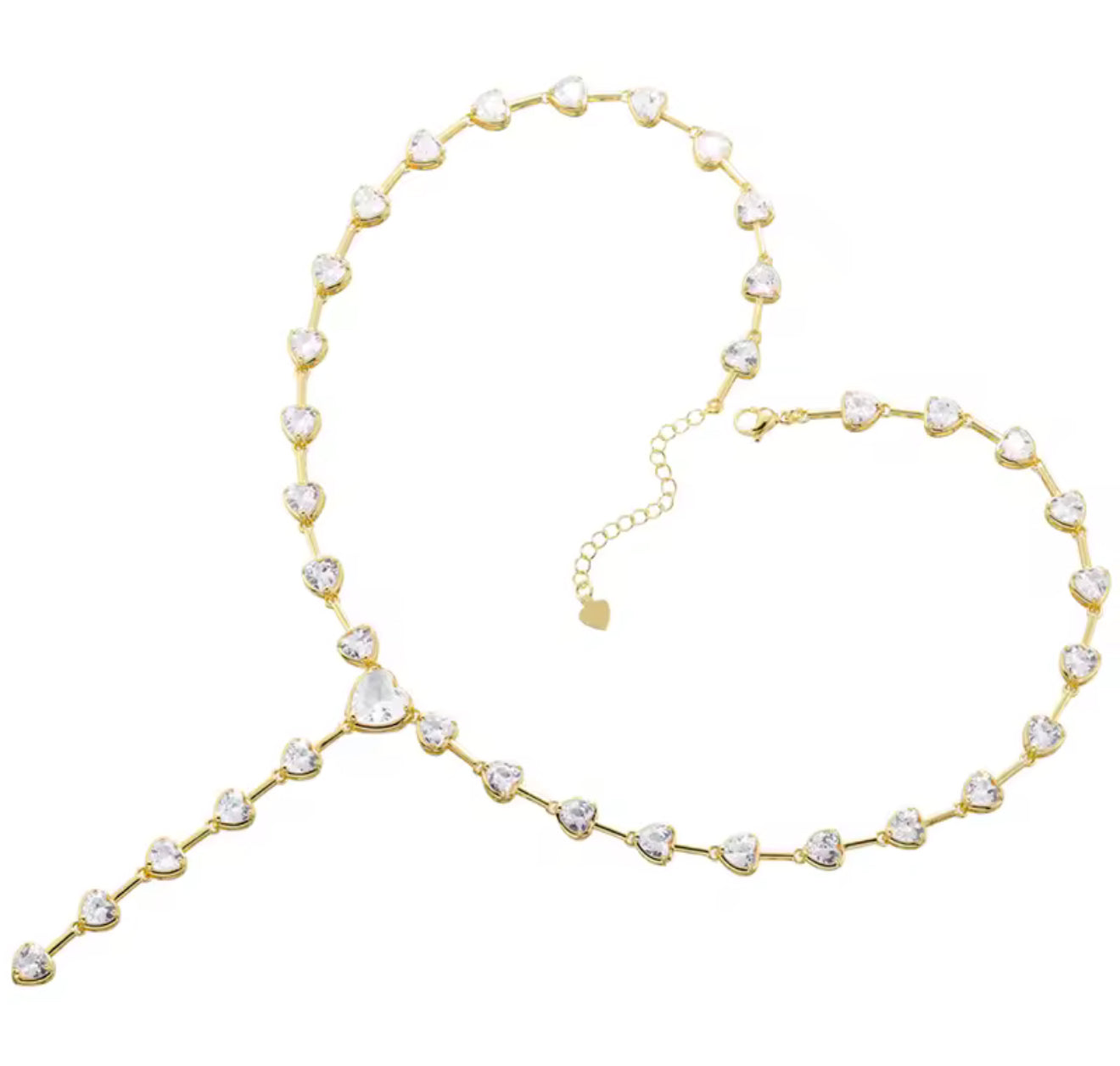 The Golden Gemstone Love Spell Necklace