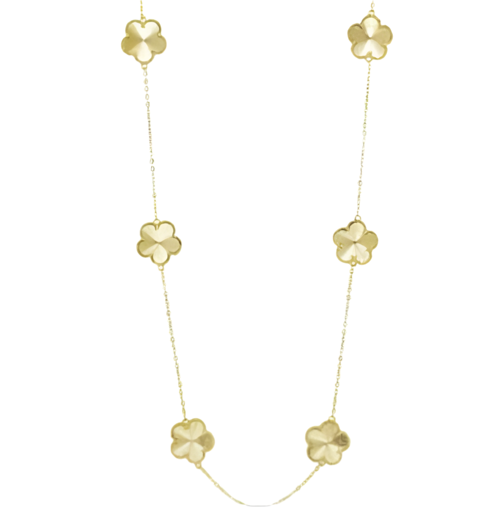 The Etoilè Arabia Golden Flower Necklace
