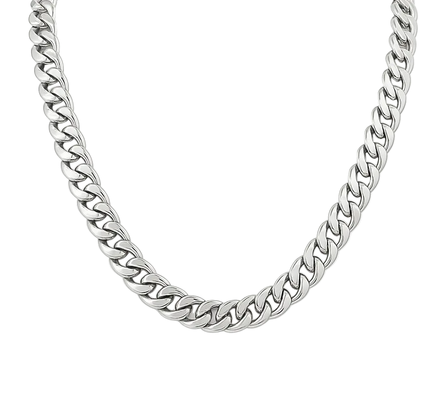 The Silver Legacy Cuban Chain