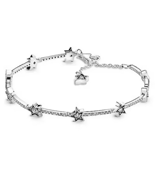 The Silver Sparkling Stardust Bracelet