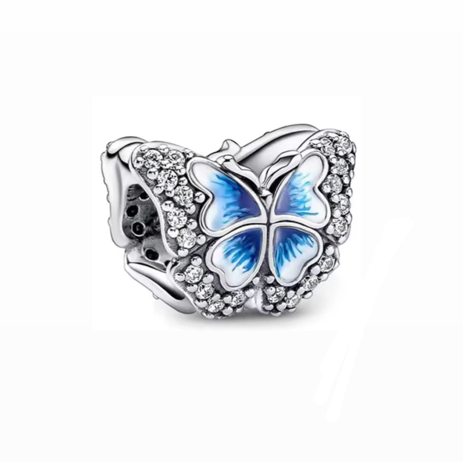 The Beautiful Blue Butterfly Charm