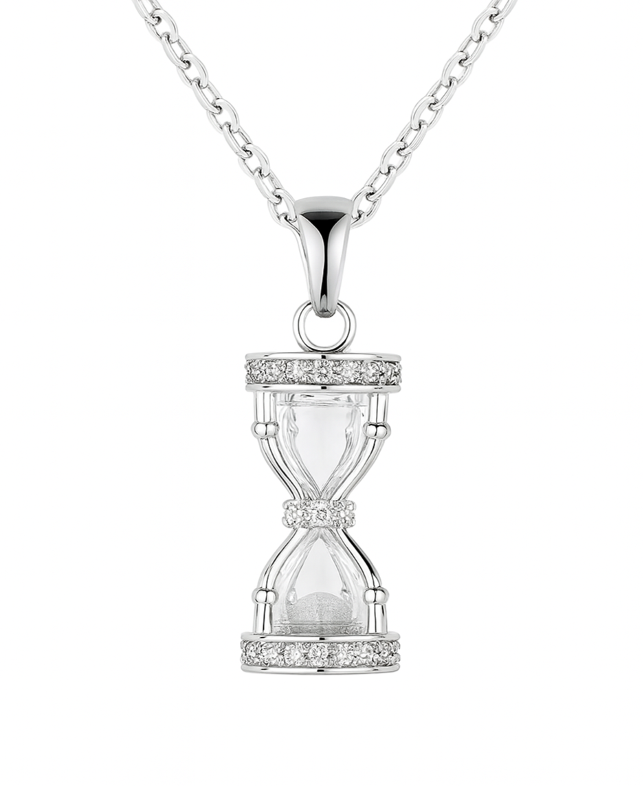 The Silver Endless Time Necklace