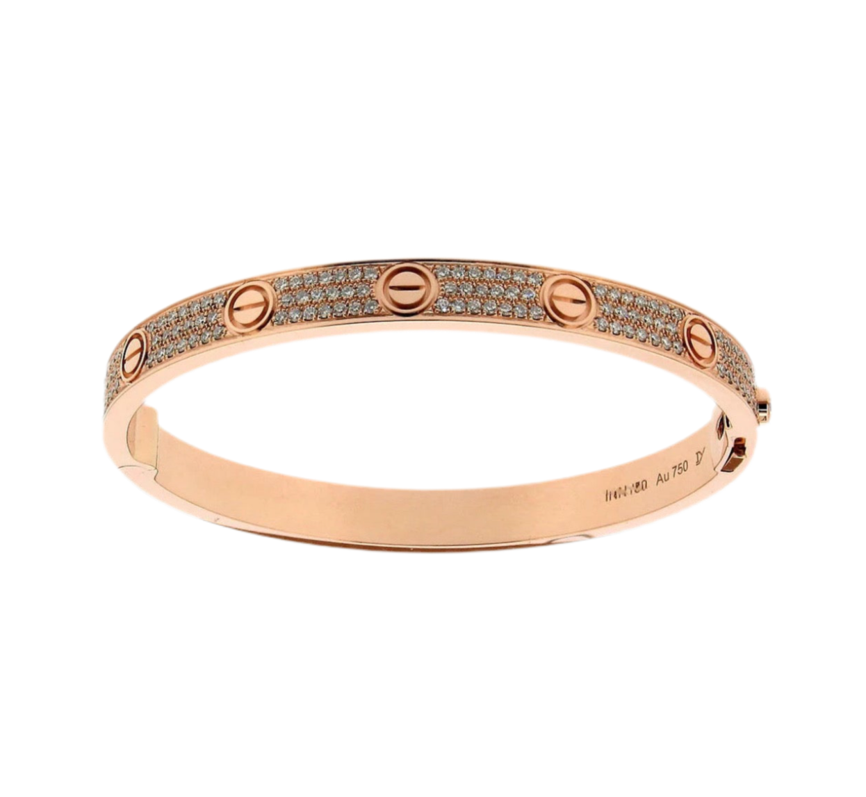The Rosé Gold Royalè Deluxe Bangle