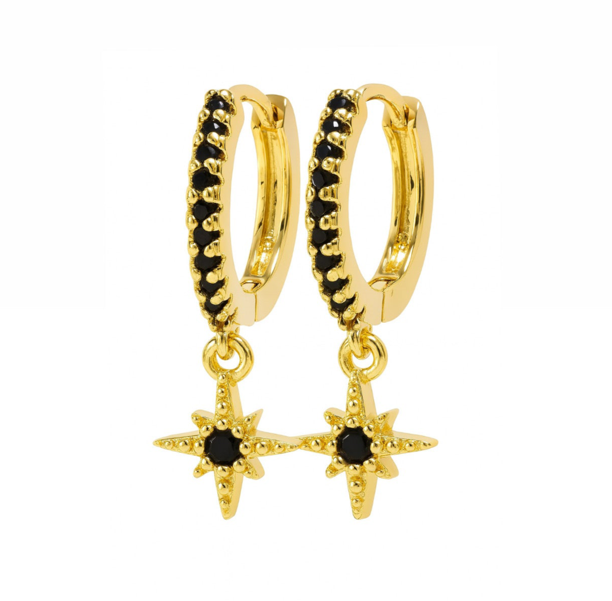 The Gold Noir Black Shining Star Huggies