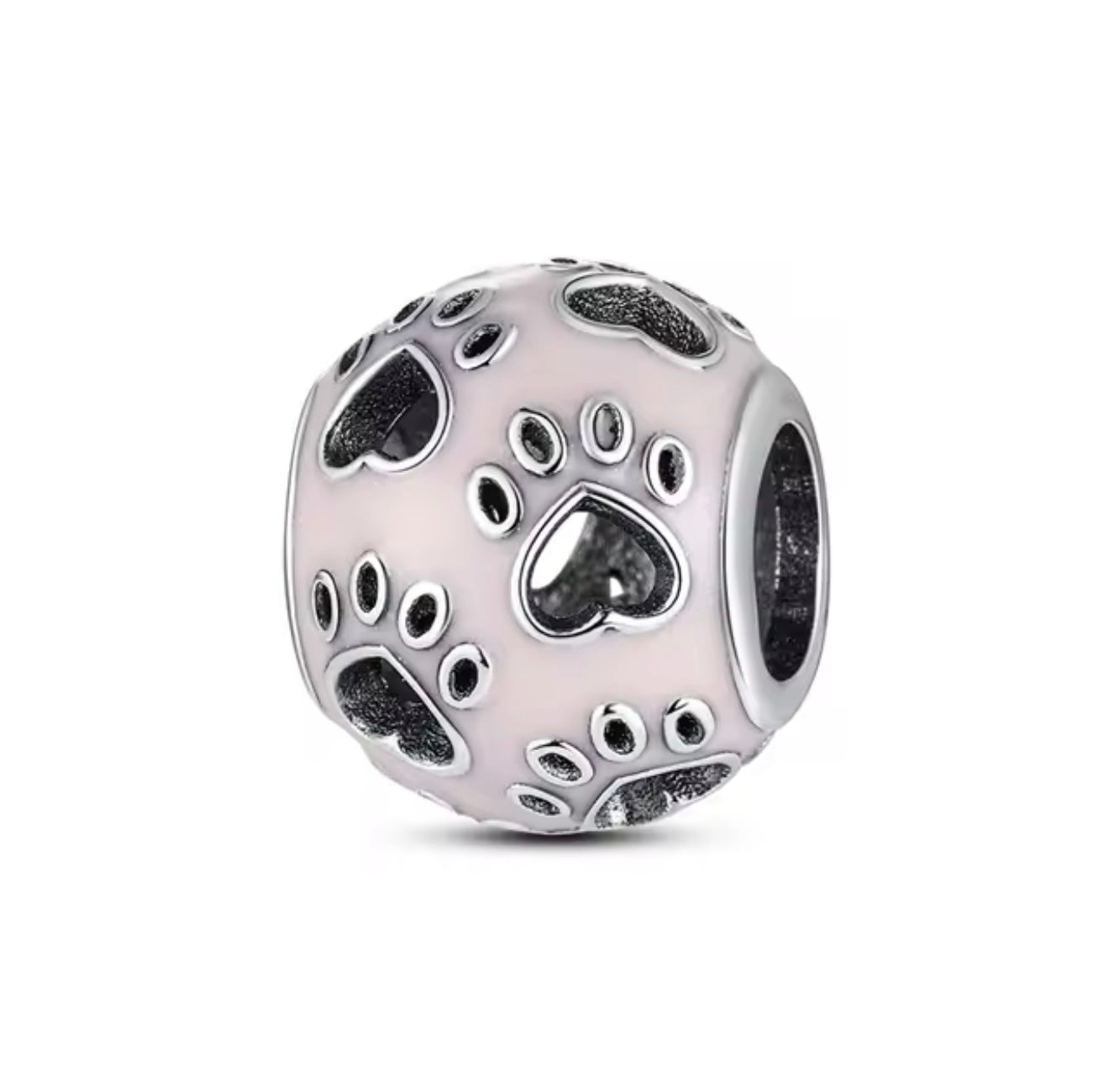 The Pink Dog Obsessed Charm