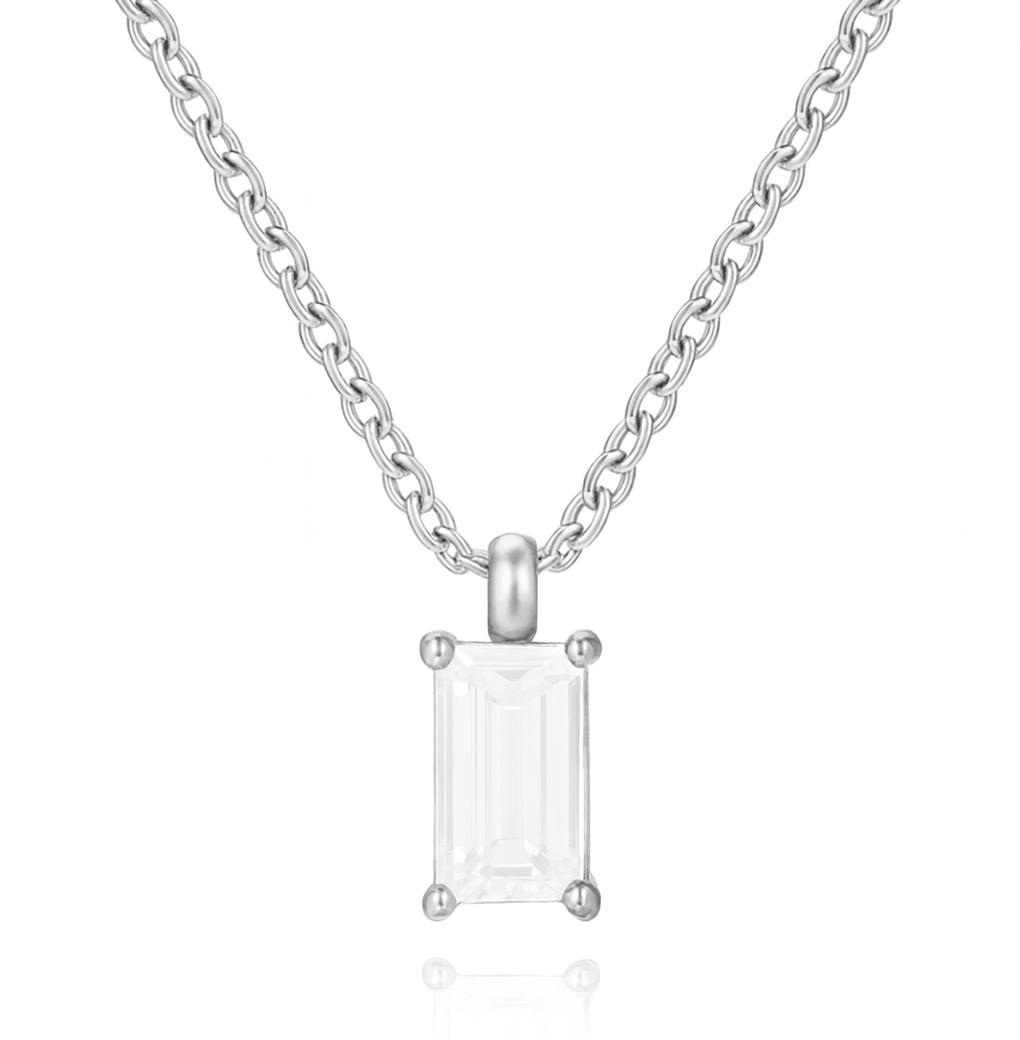 The Silver Elara Pendant Necklace