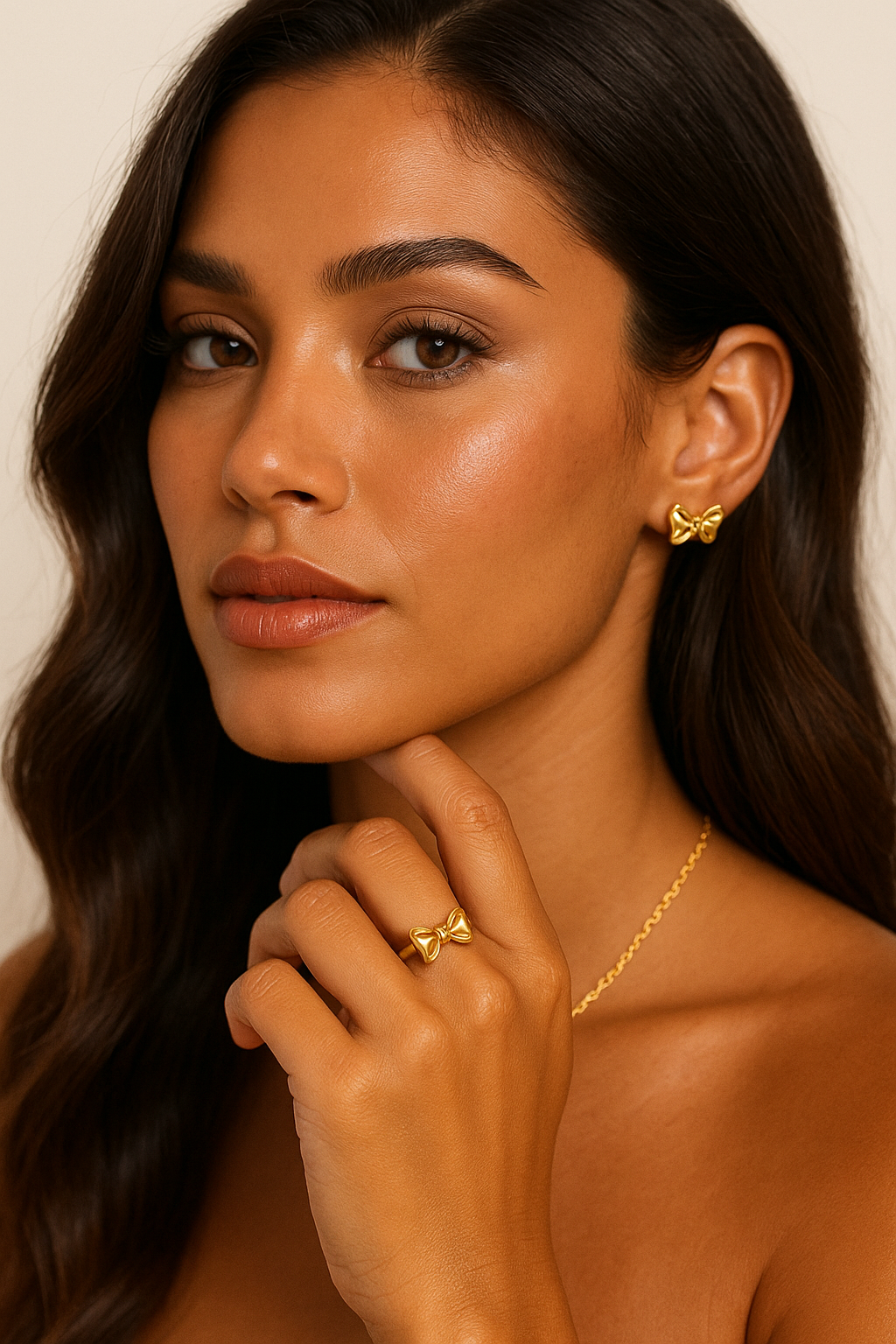 The Gold Darling Gifted Bow Ring