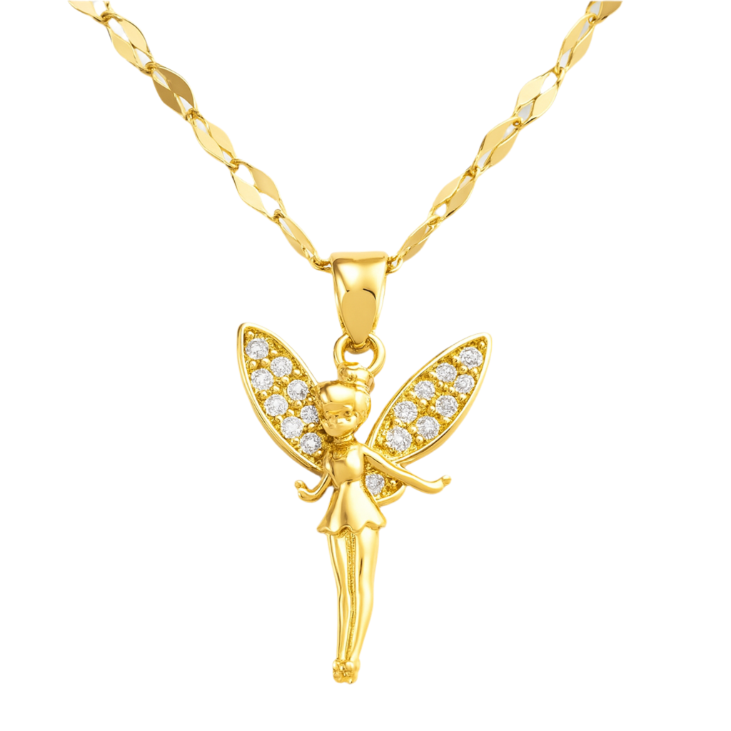 The Gold Limited Edition Magical Fairy Wish Necklace