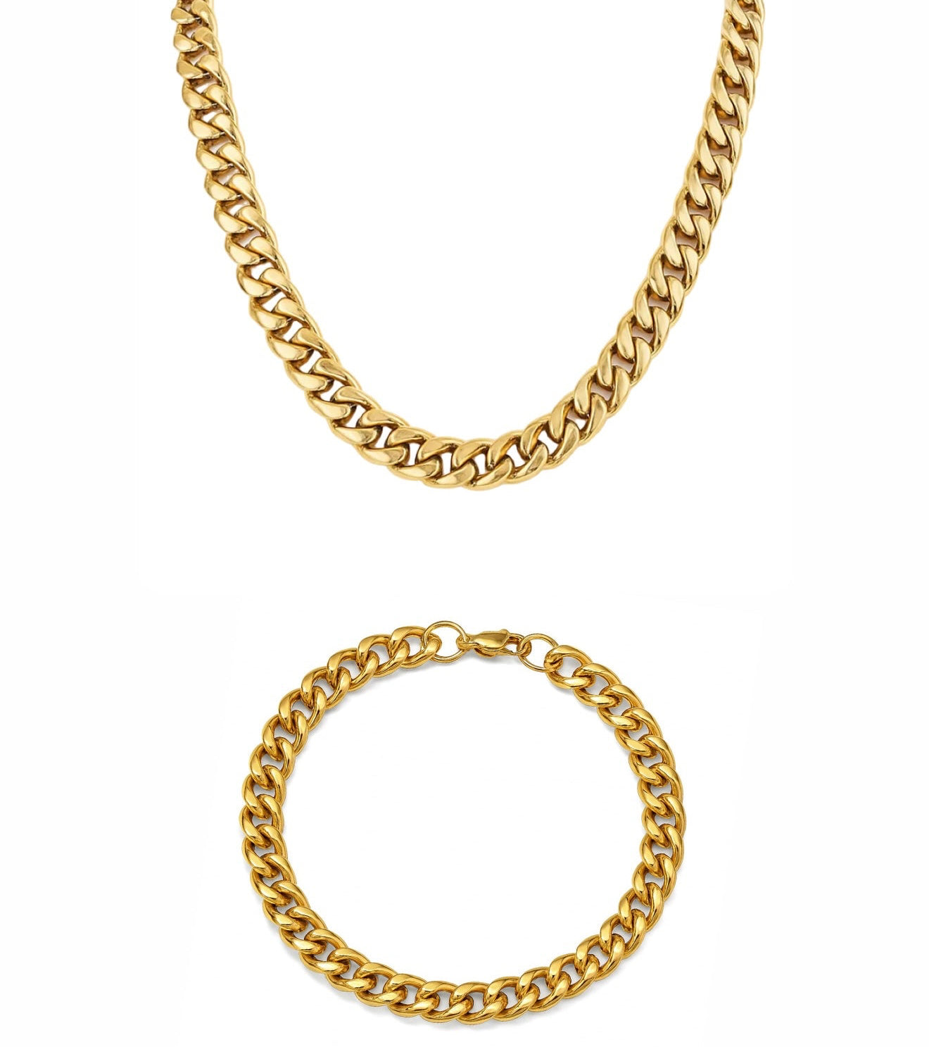 The Gold Legacy Cuban Jewellery Set