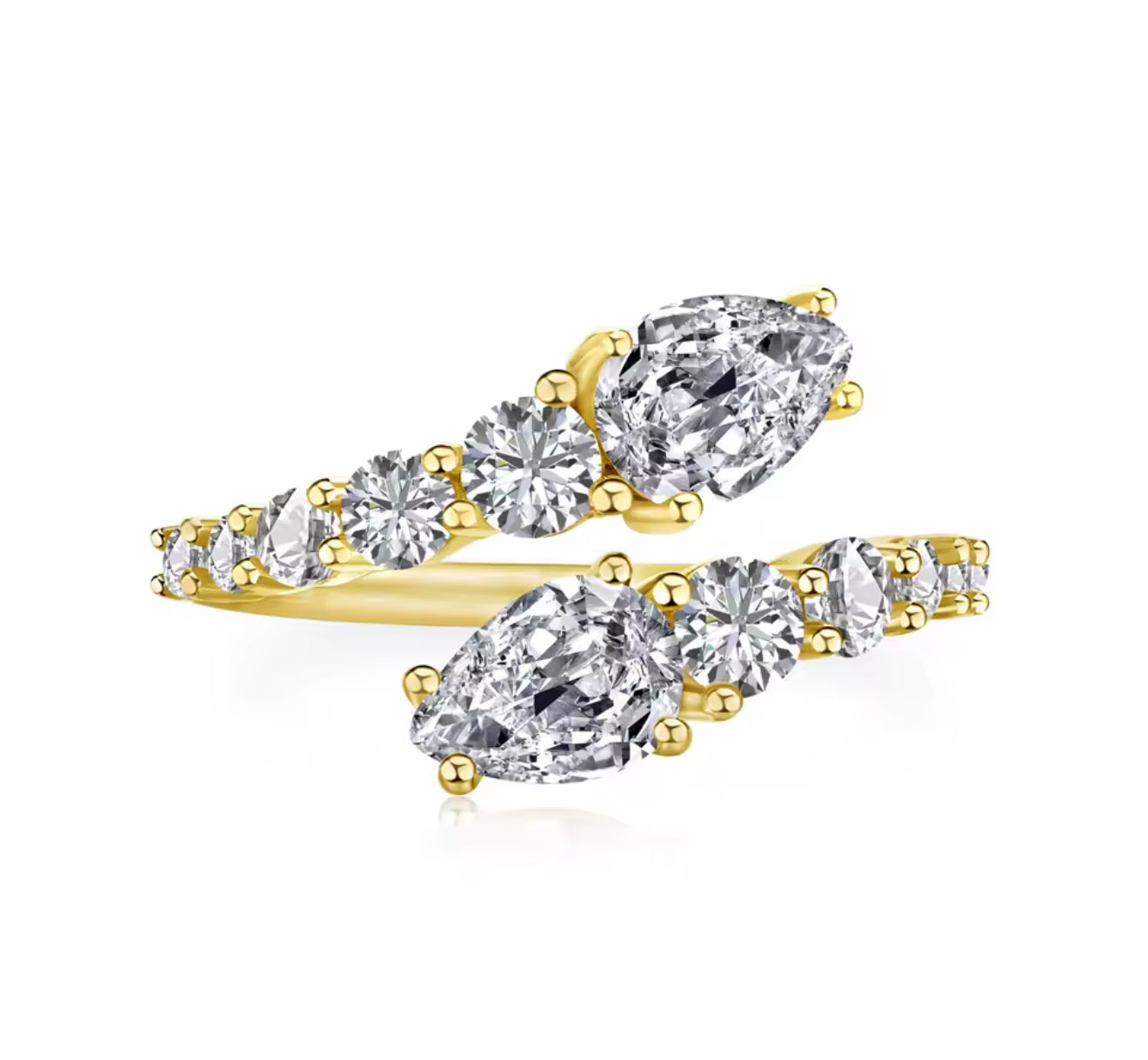 The Gold Aurelia Wrap Ring