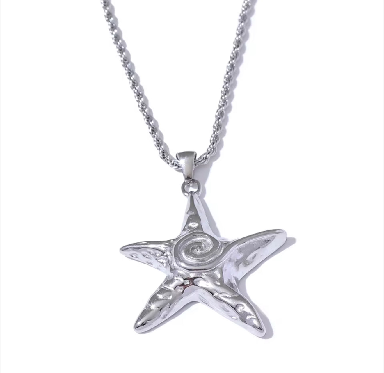 The Silver Moana Starfish Necklace
