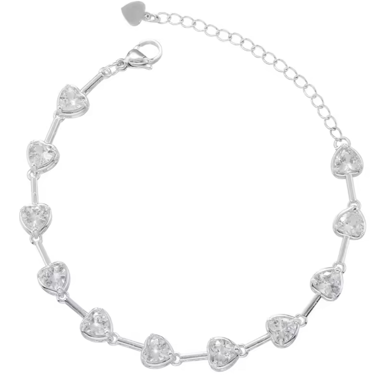 The Silver Gemstone Love Spell Bracelet