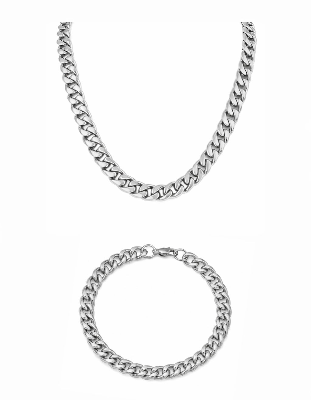 The Silver Legacy Cuban Jewellery Set