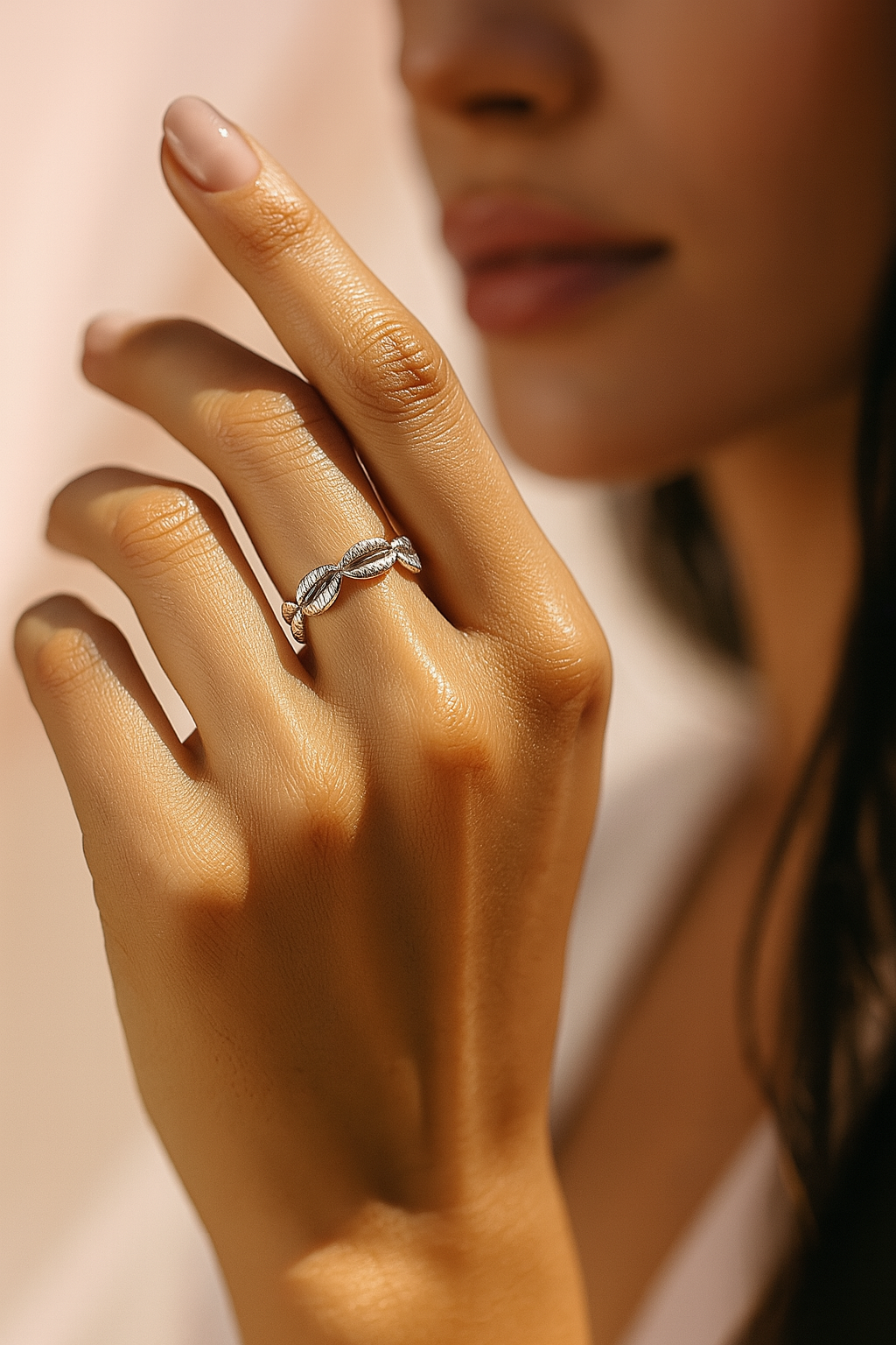 The Silver Shell Shoreline Ring