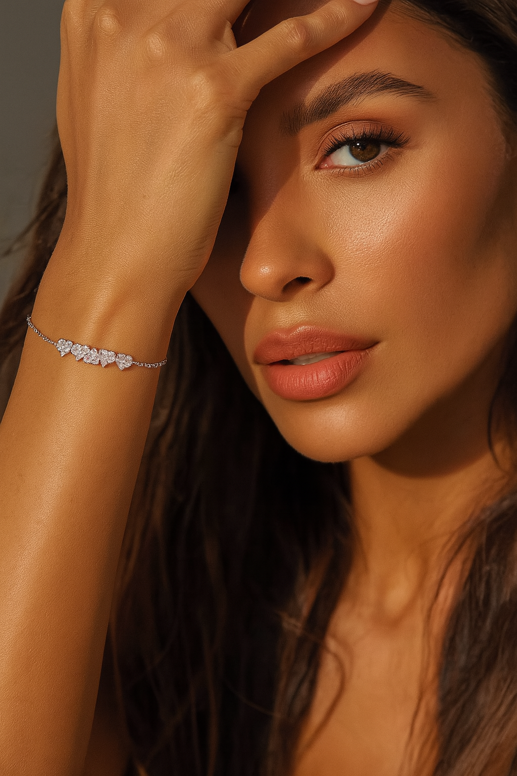 The Silver Sweetheart Gemstone Bracelet