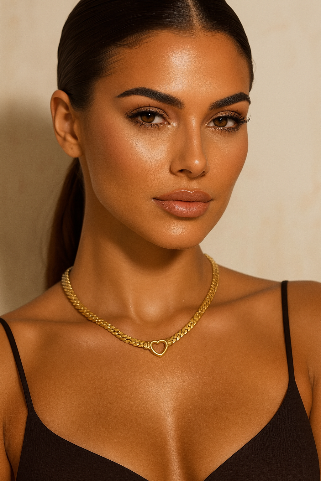 The Golden Heartbeat Necklace