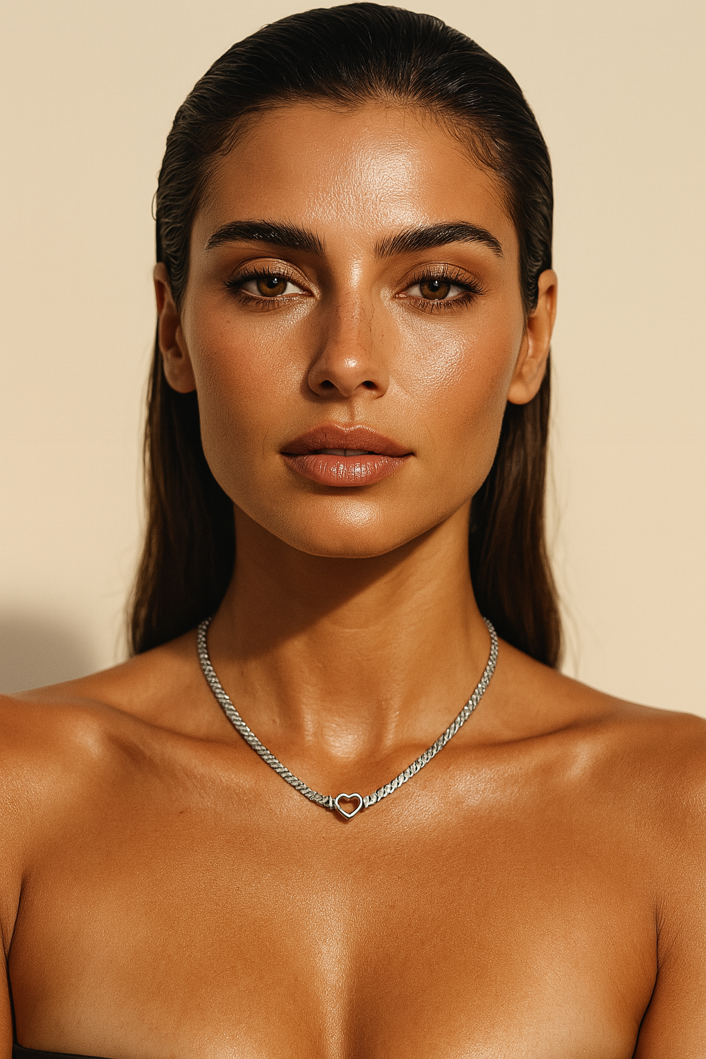 The Silver Heartbeat Necklace