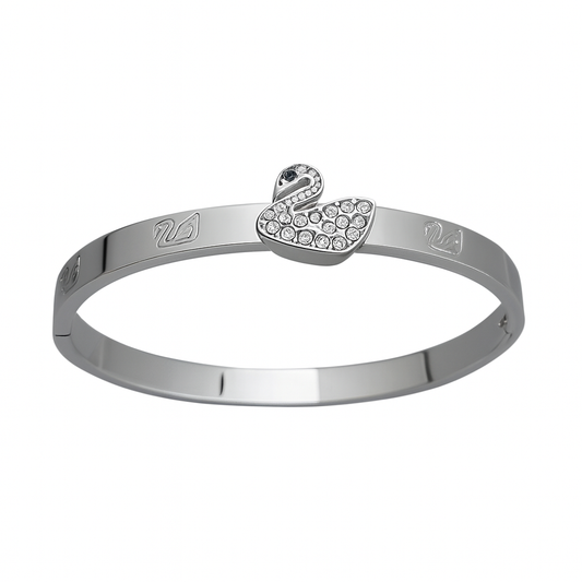 The Silver Swan Élite Bangle