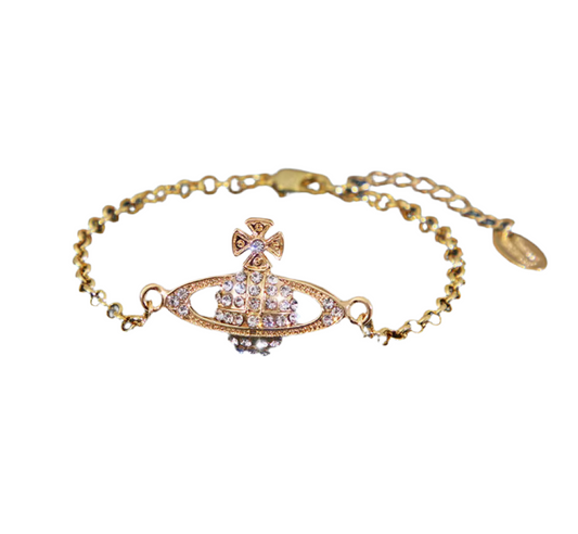 The Gold Saturn Bracelet