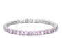The Silver Bling Alternate Tennis Bracelet