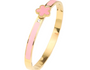 The Pink Blush Clover Bangle