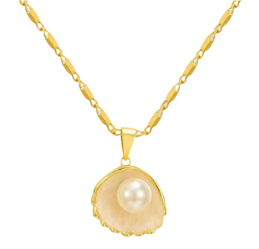 The Gold Tidal Treasure Pearl Necklace