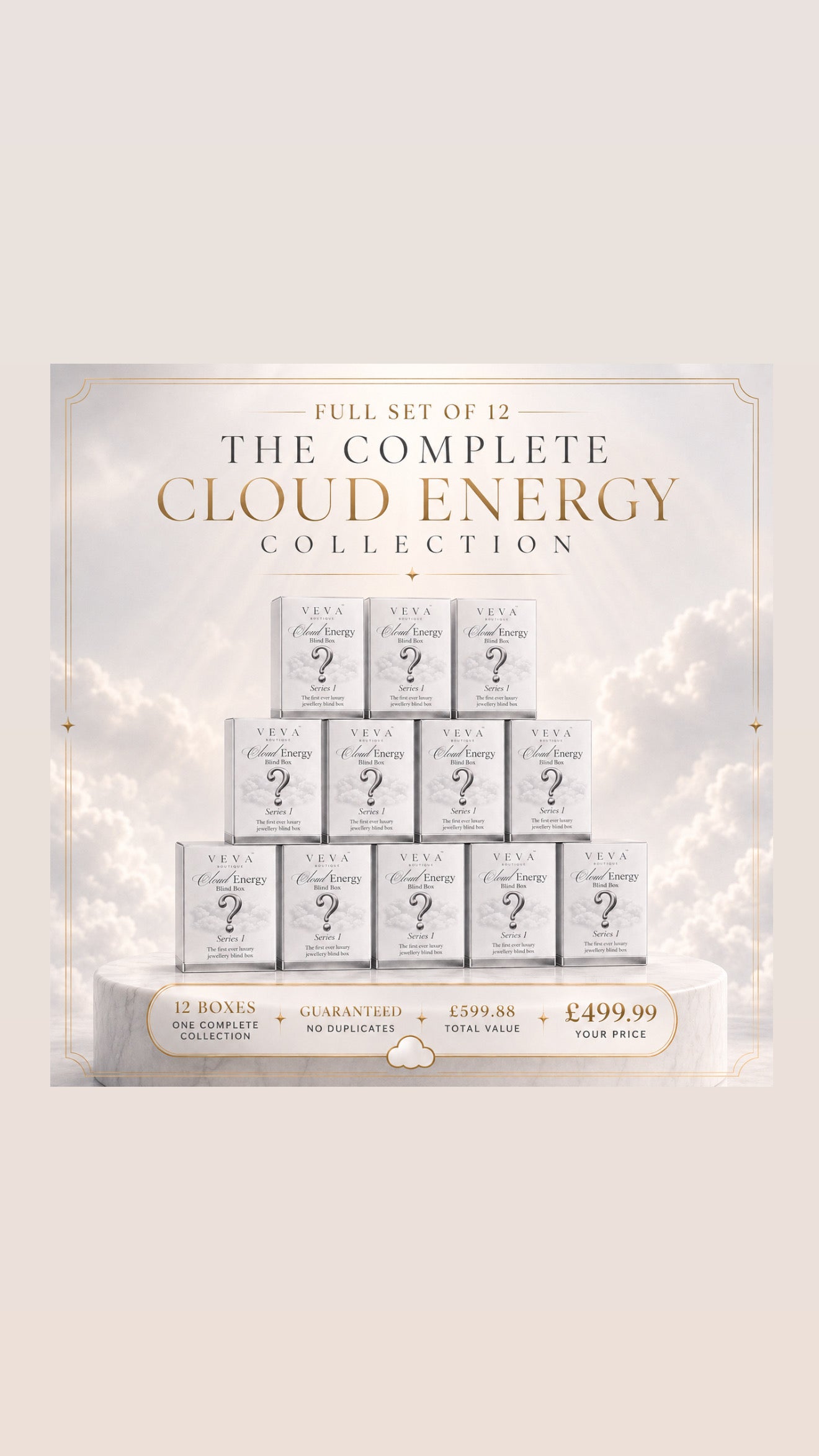 Veva Boutique’s Cloud Energy™ Luxury Jewellery Blind Box