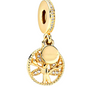 The Golden Family Tree Charm