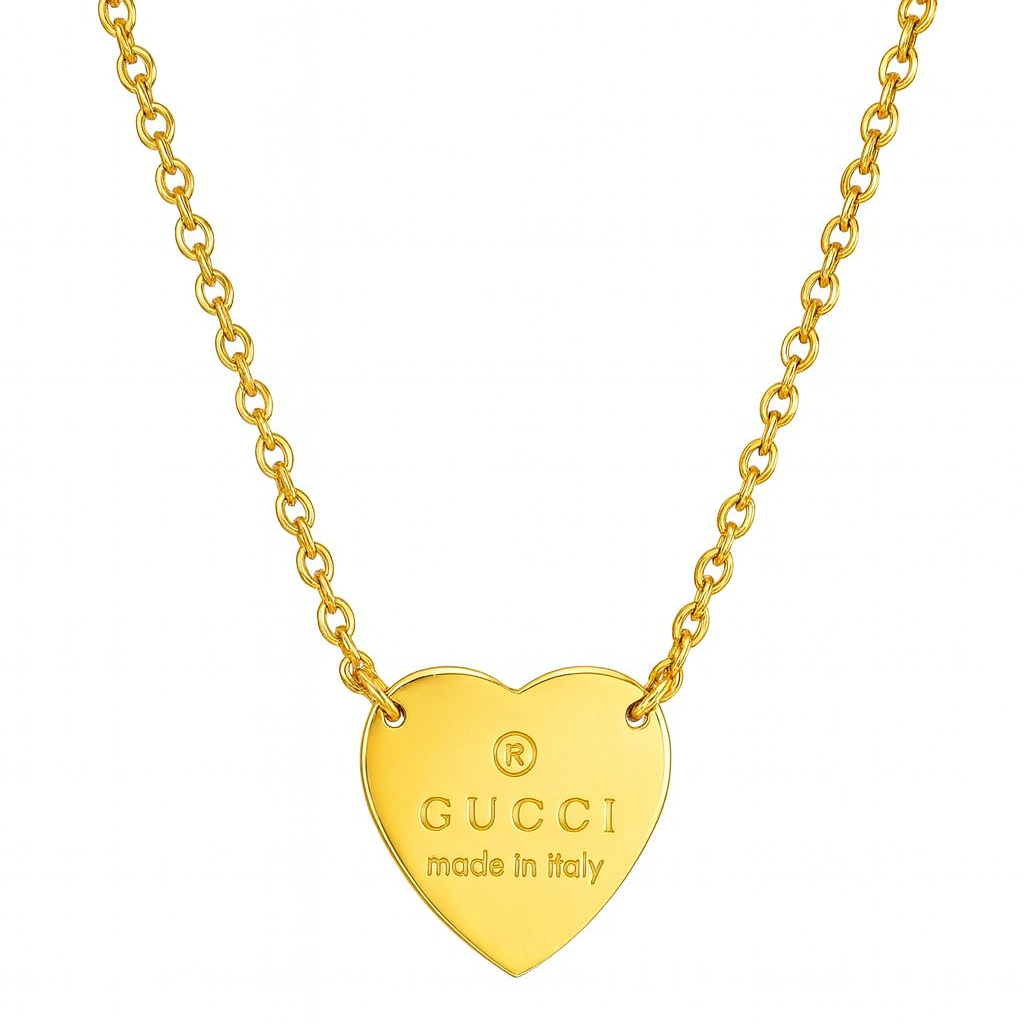 The Gold Luxury GG Hearts Necklace