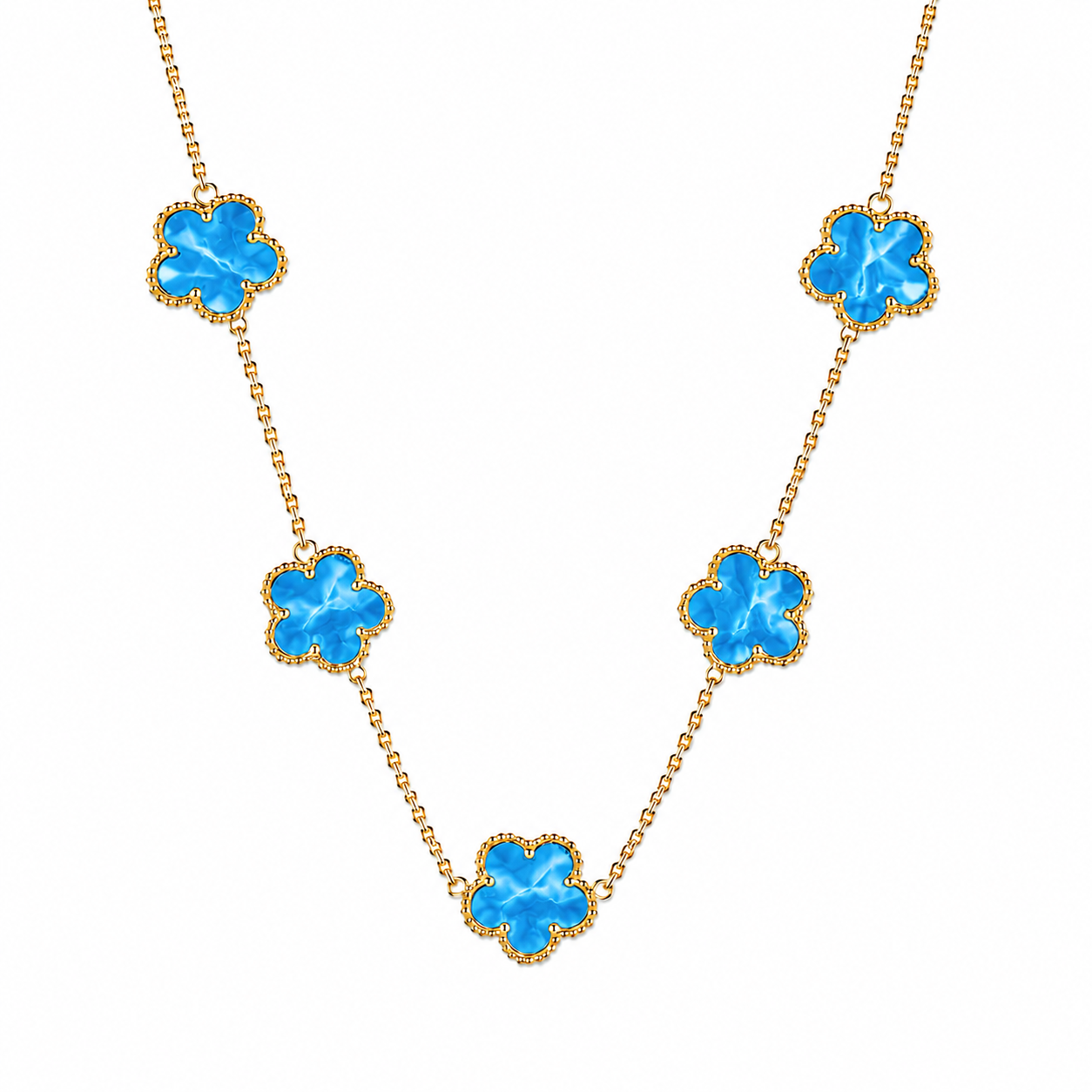 The Gold Amara Flower Necklace
