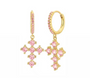 The Gold Sparkling Heavenly Cross Huggies