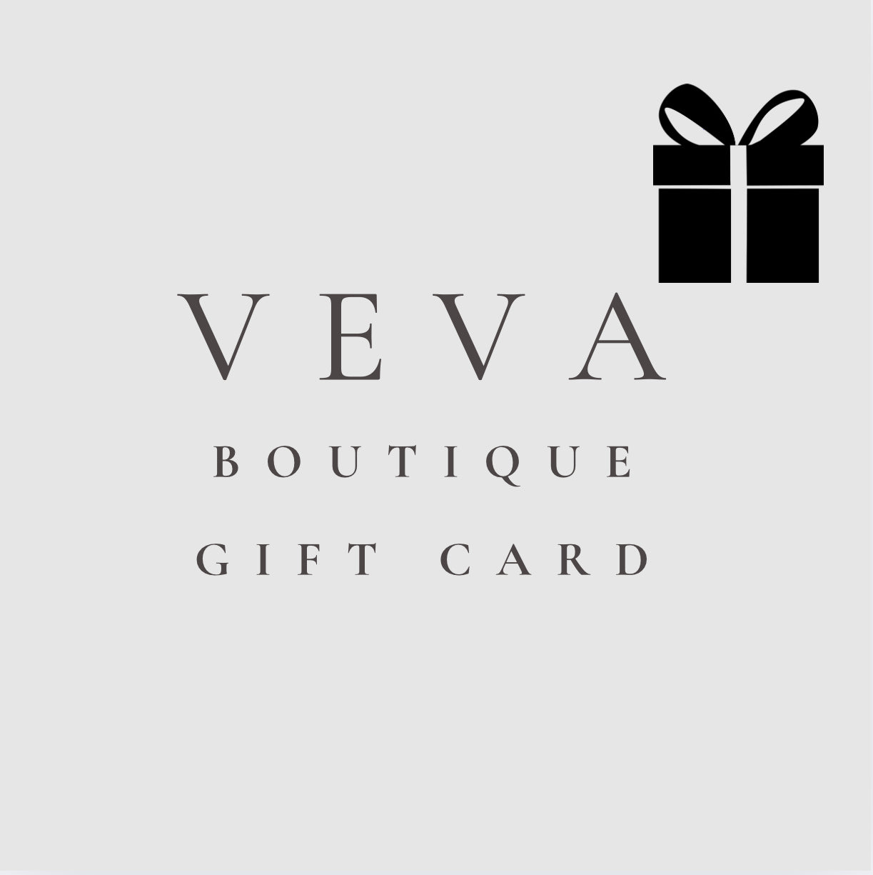 Veva Boutique Gift Card