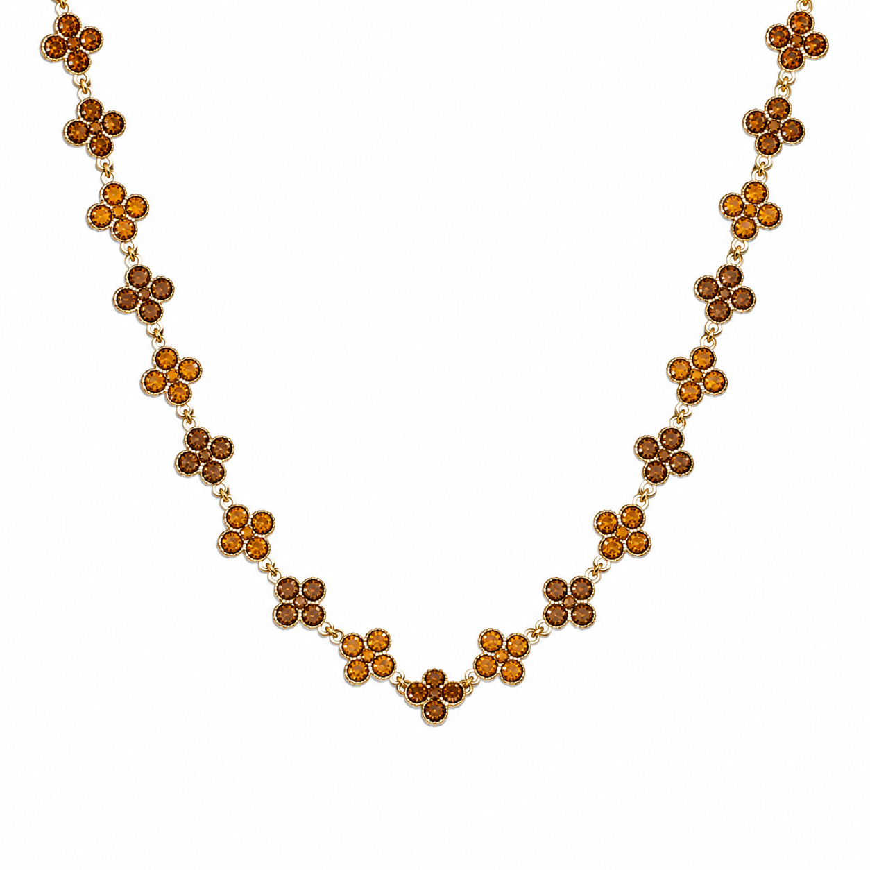 The Gold Sahara Clover Necklace