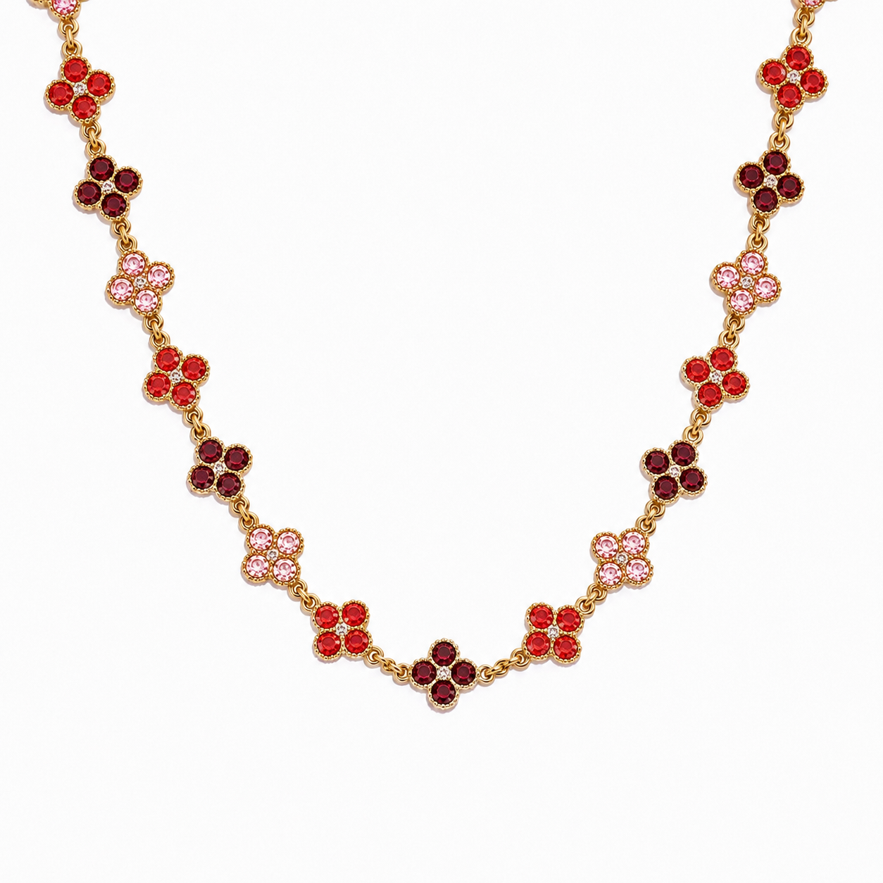 The Gold Sahara Clover Necklace
