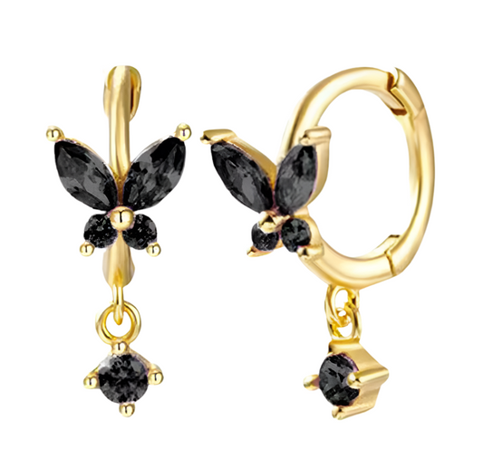 The Golden Noir Black Butterfly Flutter Huggies