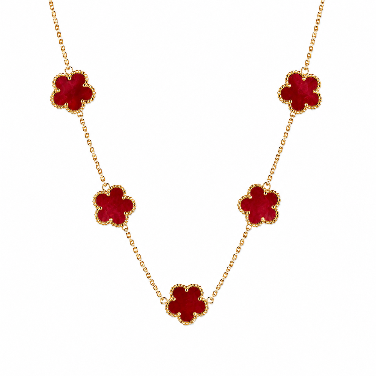 The Gold Amara Flower Necklace