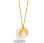 The Gold Moonflower Nights Necklace