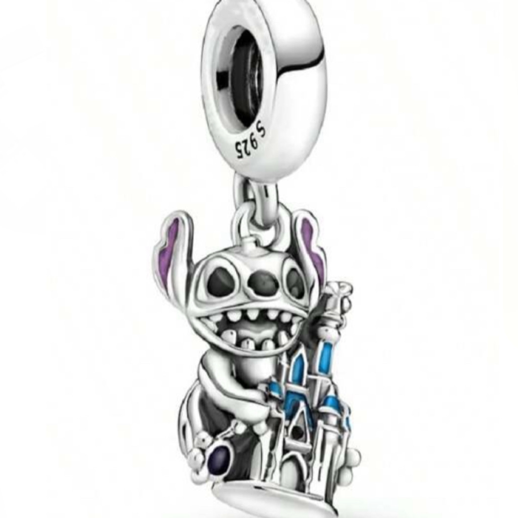 Alien Friend Castle Charm