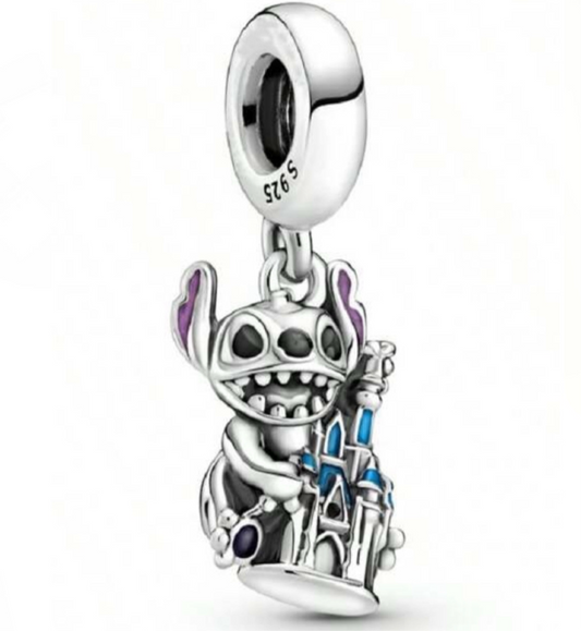 Alien Friend Castle Charm