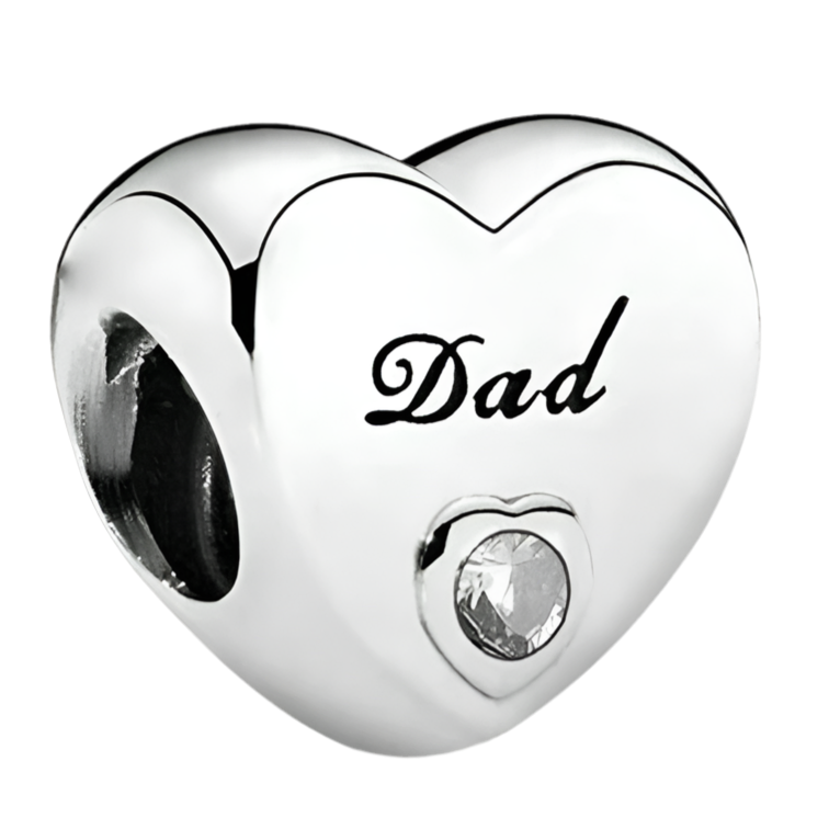 The Heartfelt Dad Charm