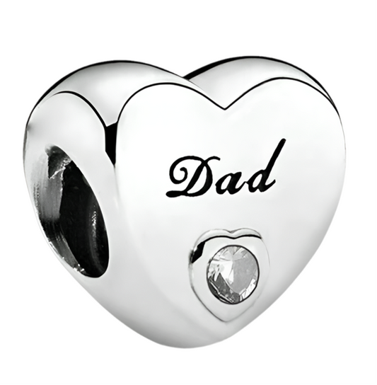 The Heartfelt Dad Charm