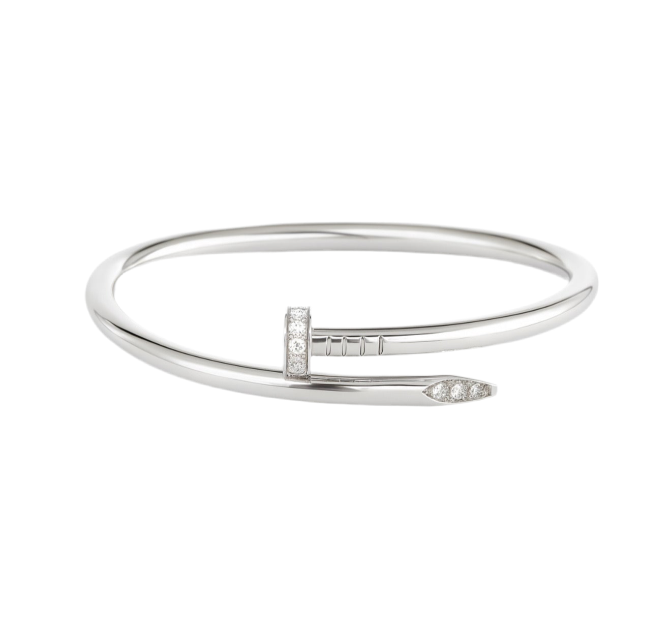 The Silver Premium Elysium Bangle